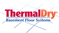 ThermalDry® basement flooring system