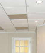 Basement ceiling tiles