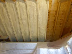 Spray Foam Insulation Installed In Granby