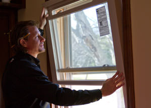 A replacement window installation in South Hadley